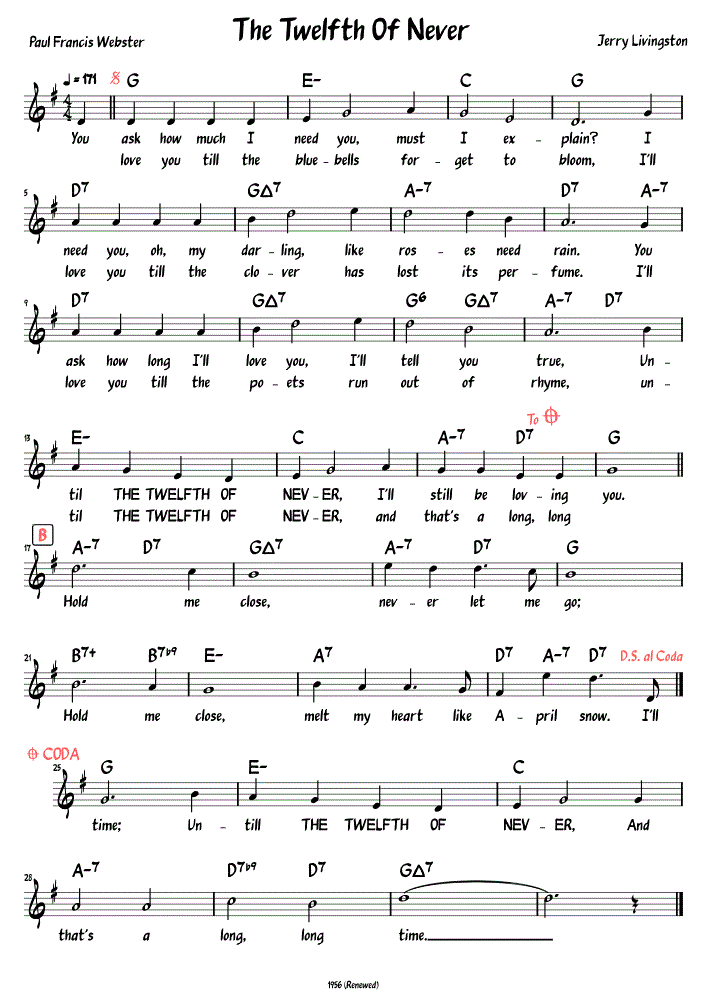 Sheet Music